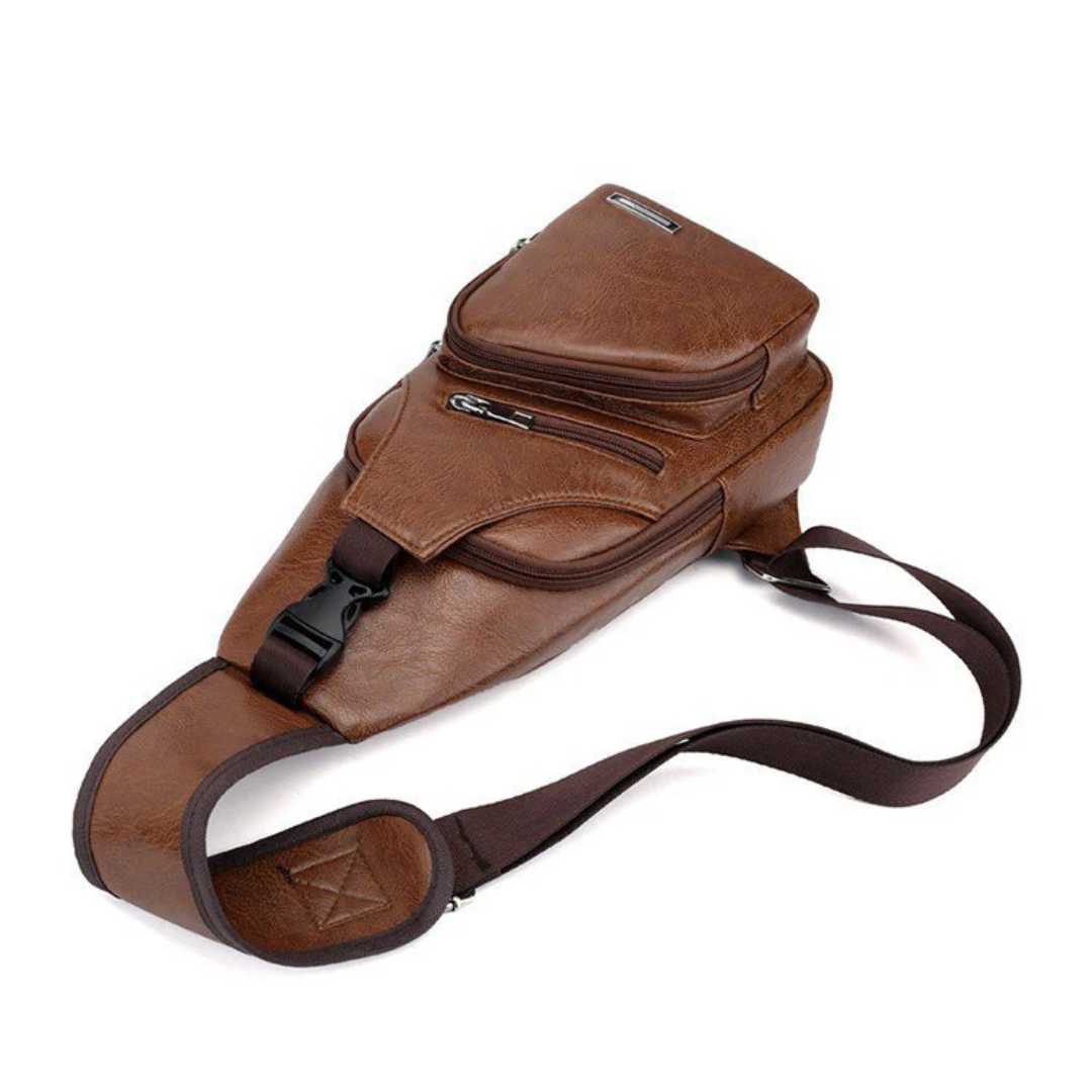 Bolsa Masculina de Ombro Pittman - Lyon Acessórios