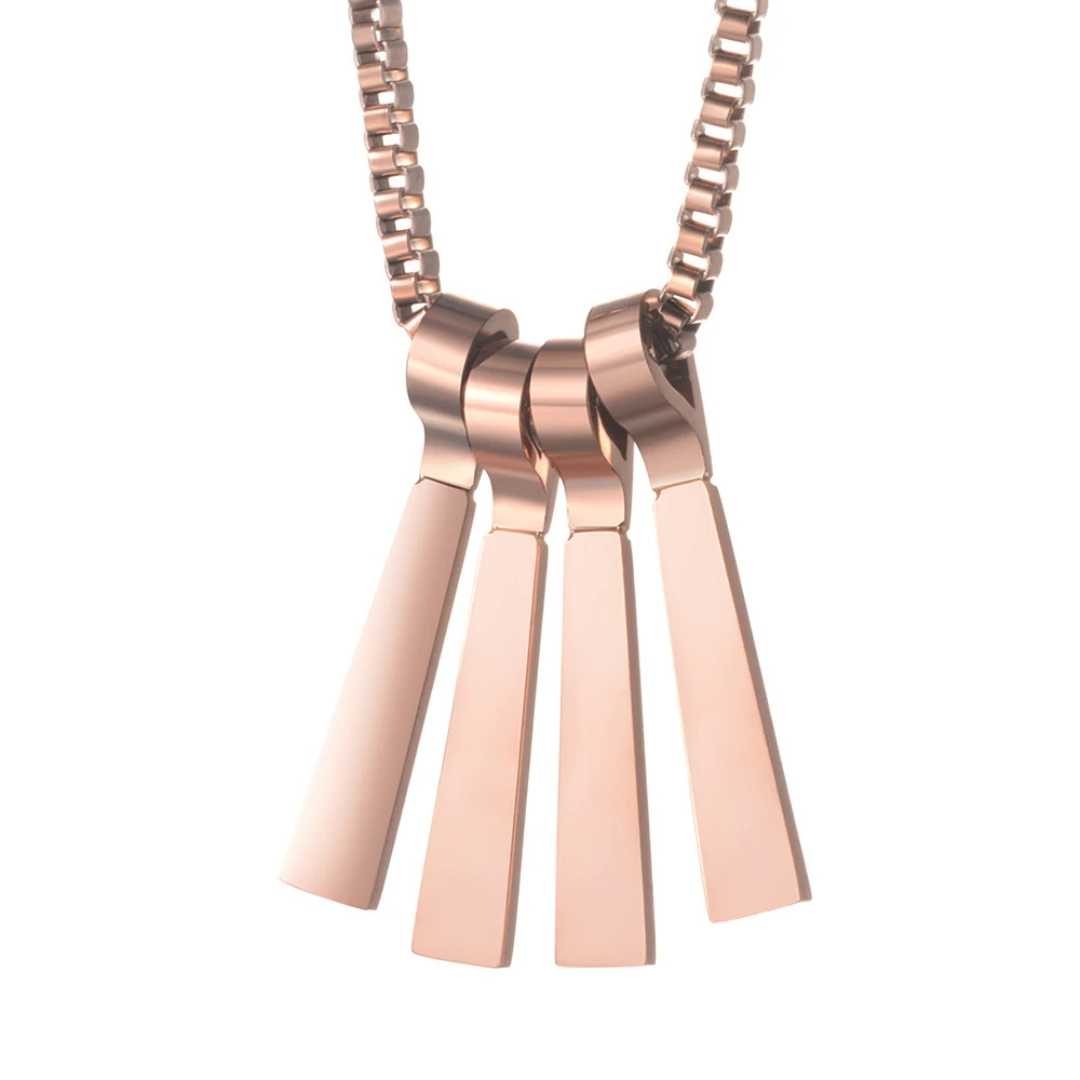 Colar Feminino Personalizado - Melina - Rose Gold