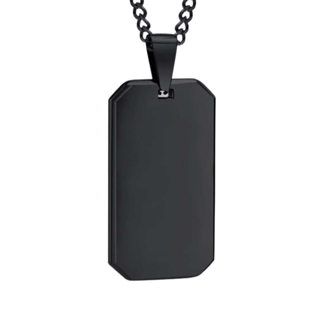 Colar Masculino Dog Tag