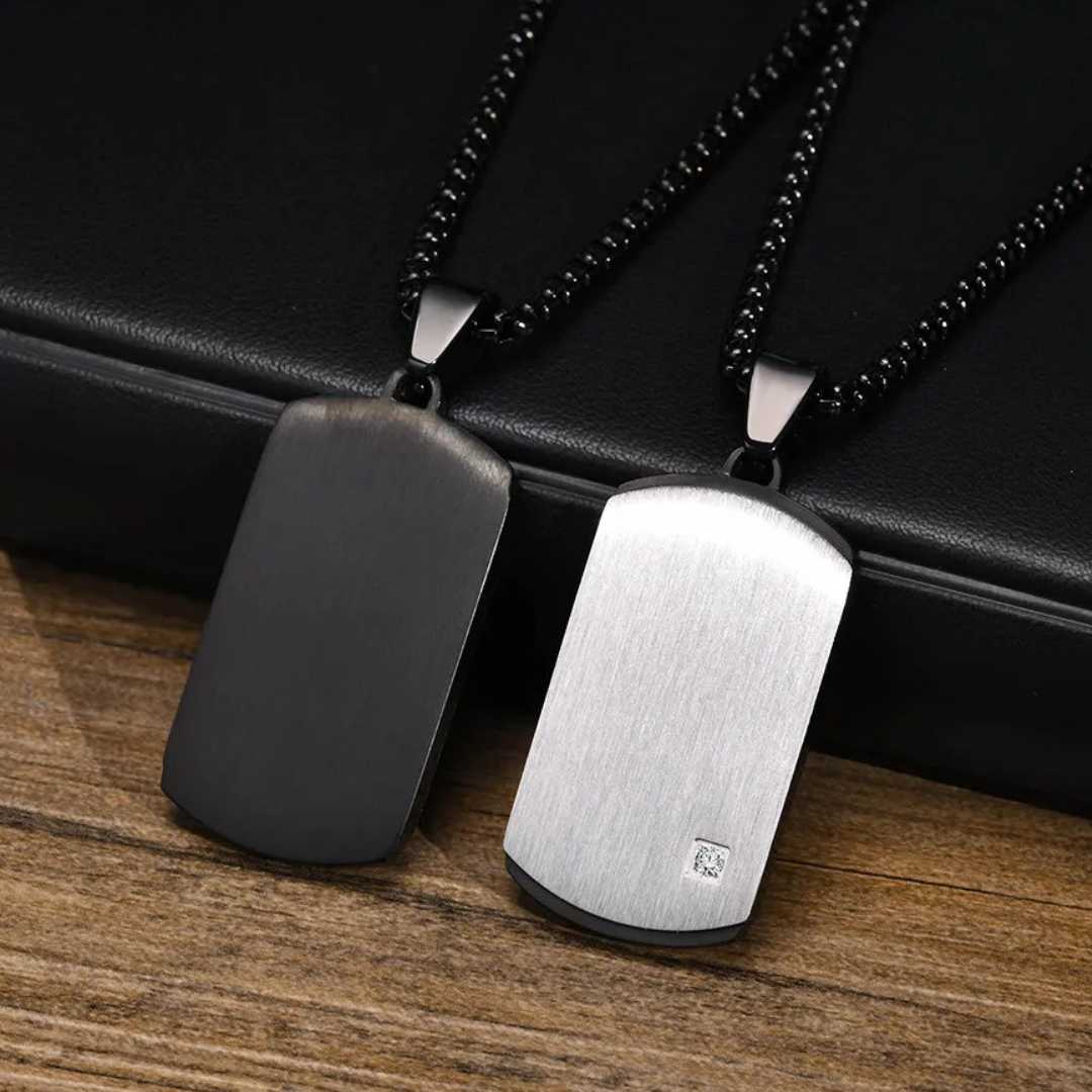 Colar Masculino Dog Tag Elite - Lyon Acessórios