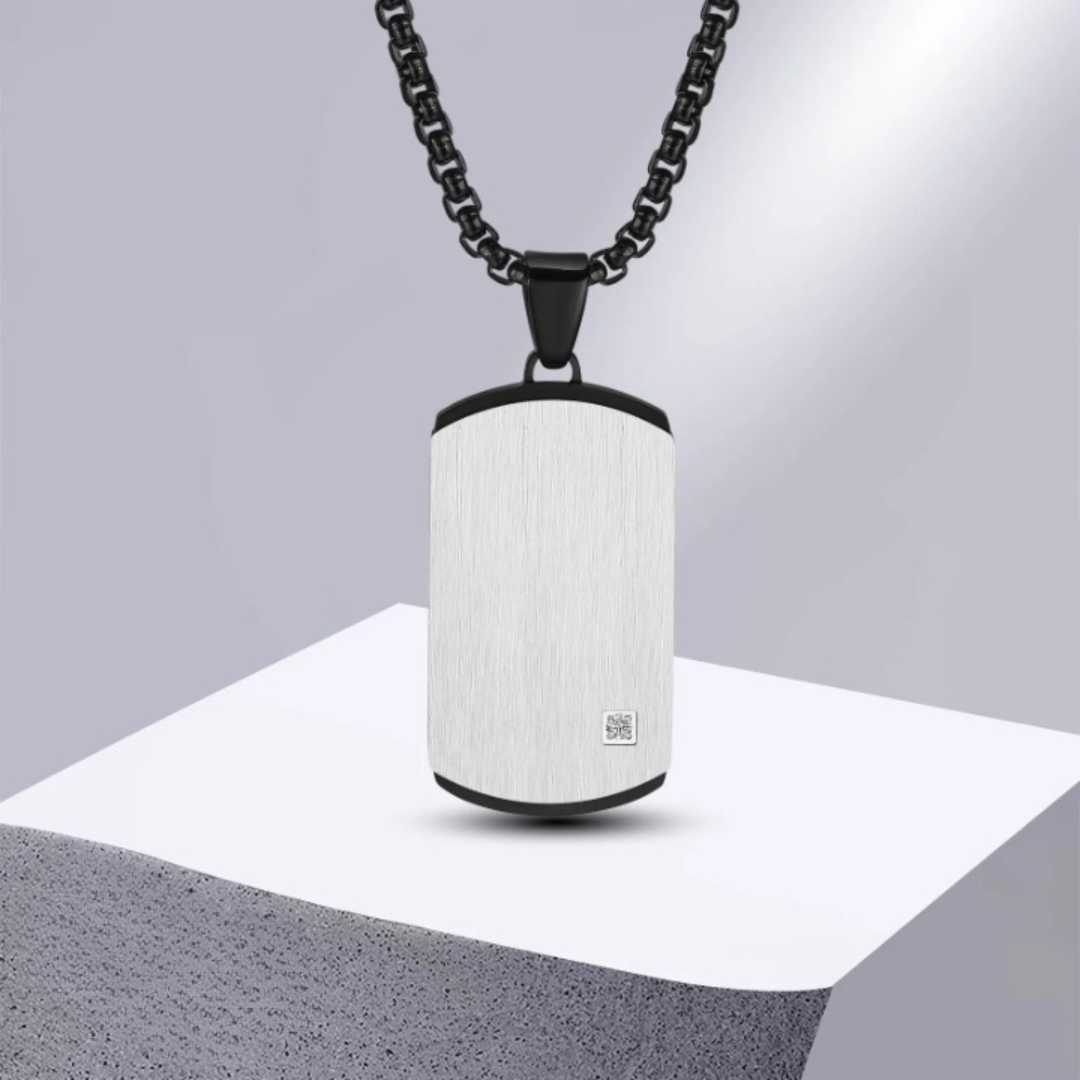 Colar Masculino Dog Tag Elite - Lyon Acessórios