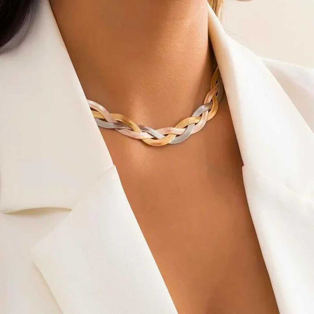 Conjunto Feminino de Colar e Pulseira - Verona