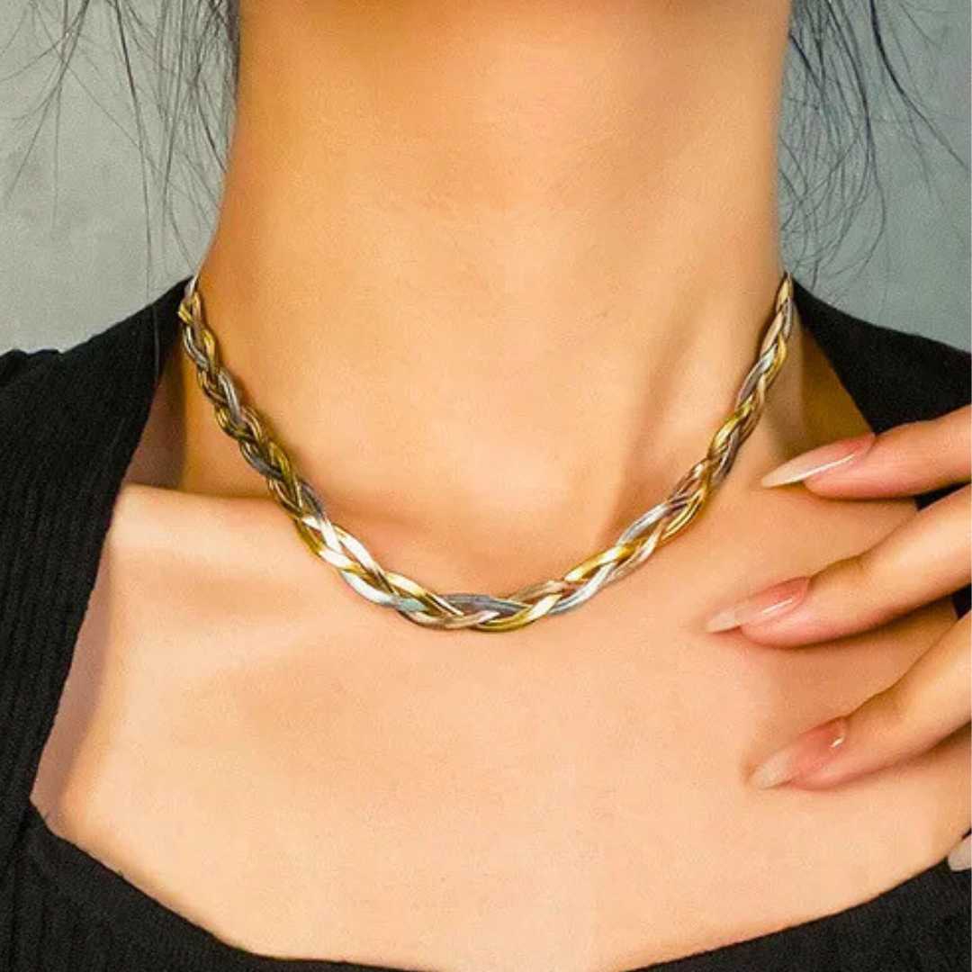 Conjunto Feminino de Colar e Pulseira - Verona