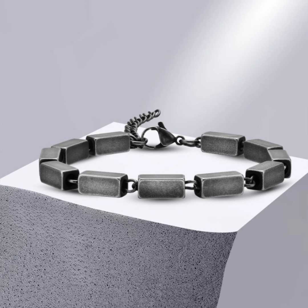 Pulseira Masculina Block - Lyon Acessórios