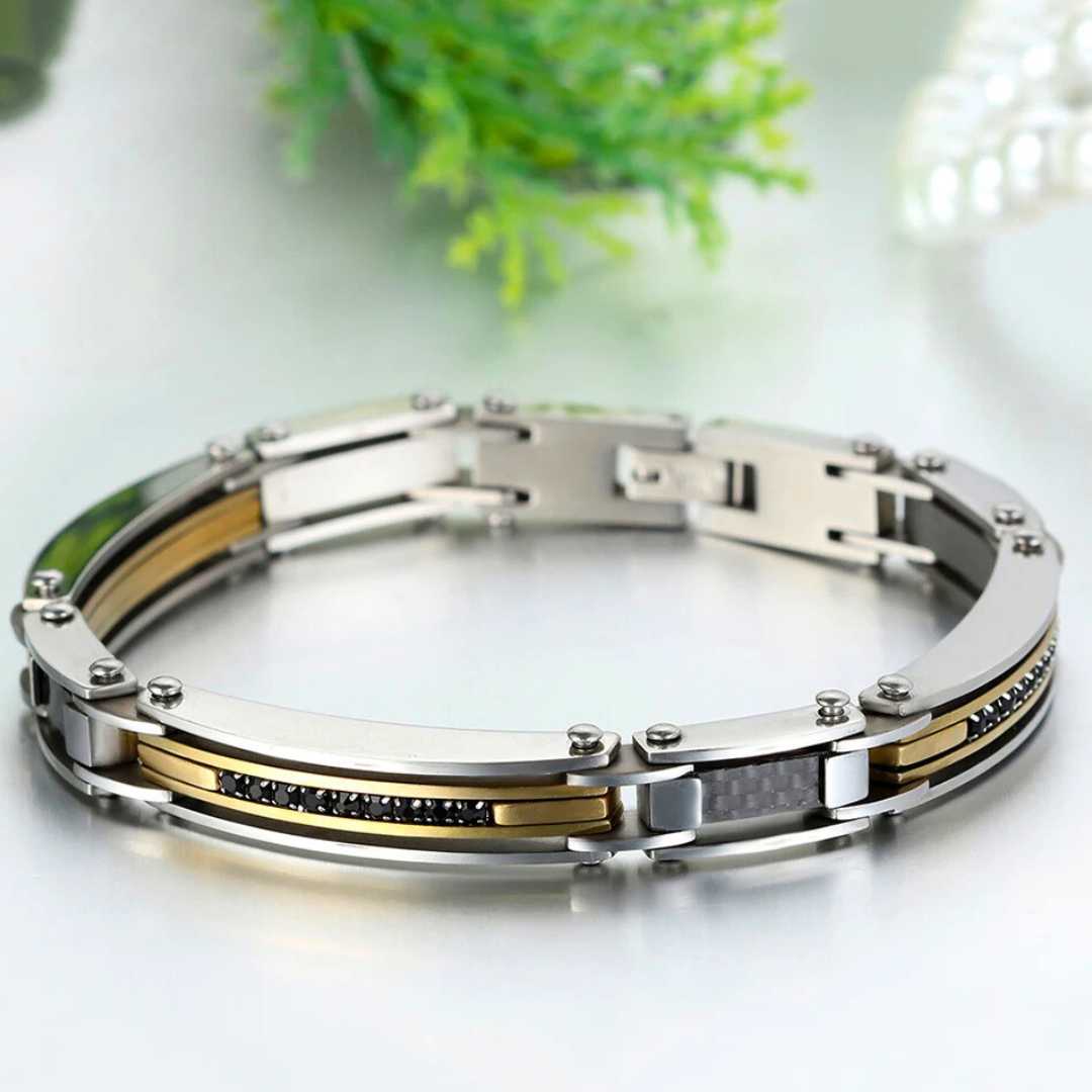 Pulseira Masculina Damasco - Lyon Acessórios