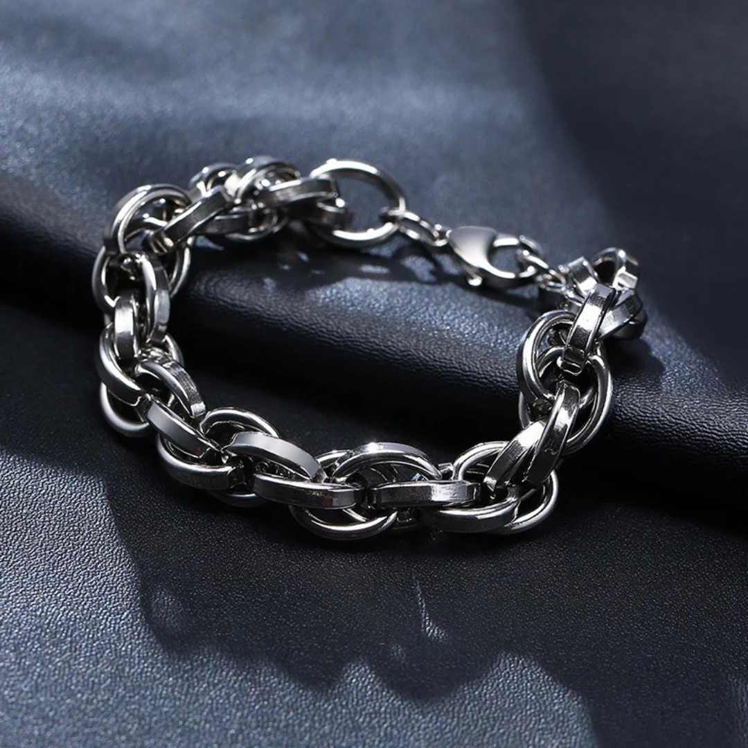 Pulseira Masculina Elos - Lyon Acessórios