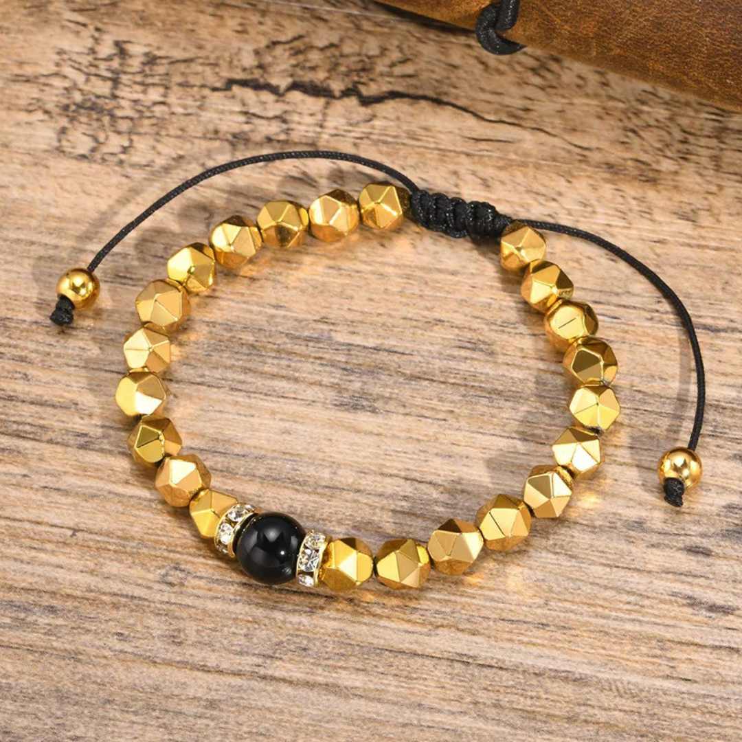 Pulseira Masculina Facetada - Lyon Acessórios