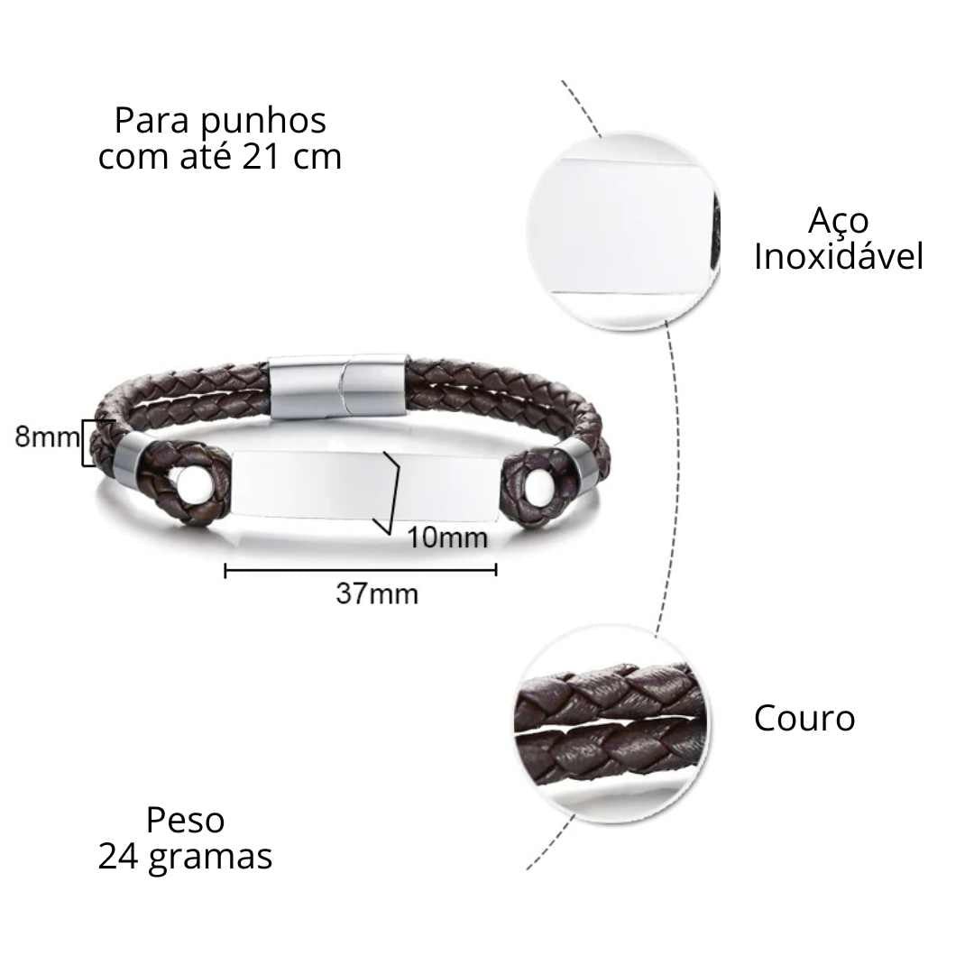 Pulseira Masculina Nomad - Lyon Acessórios