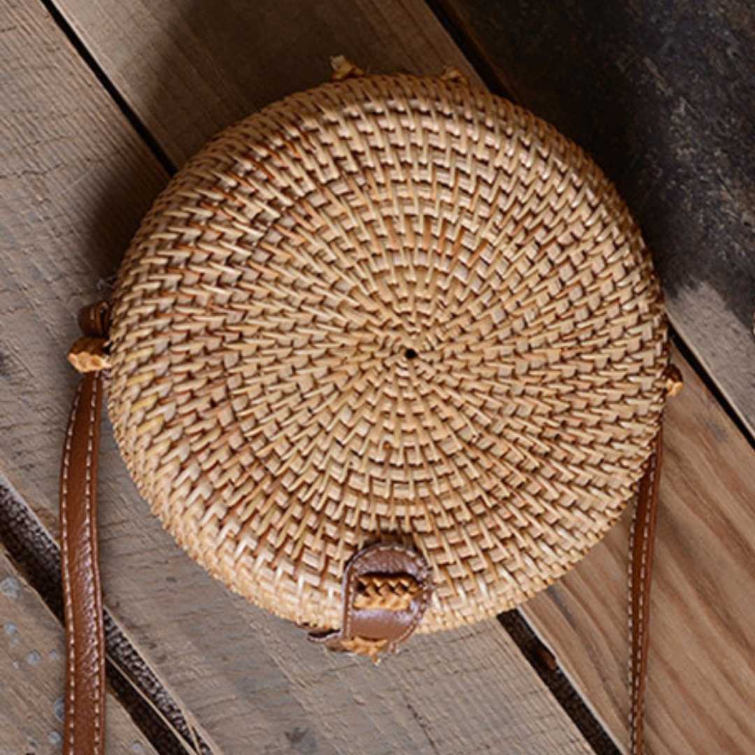 Bolsas de Palha Rattan Duna - Lyon Semijoias