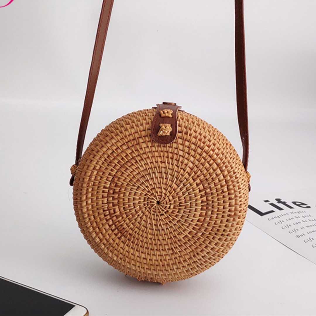 Bolsas de Palha Rattan Duna - Lyon Semijoias