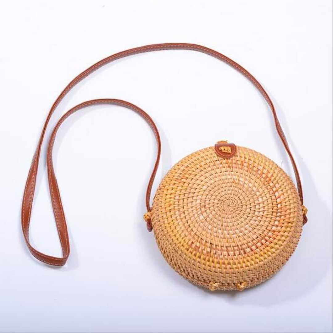 Bolsas de Palha Rattan Duna - Lyon Semijoias